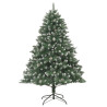 Árvore de Natal artificial com suporte PVC 180 cm 2