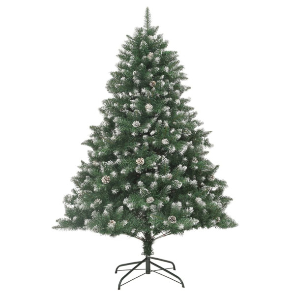 Árbol de Navidad artificial con soporte PVC 240 cm M 2
