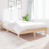 Estructura de cama madera maciza de pino 180x200 cm 1