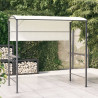 Gazebo com toldo 220x110x200 cm creme 1