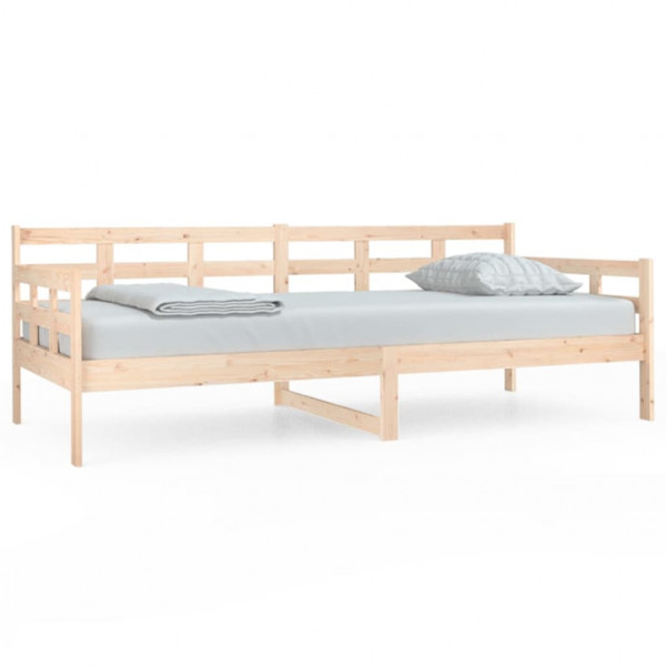 Sofá cama madera maciza de pino 90x200 cm M 2