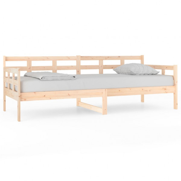 Sofá cama madera maciza de pino 80x200 cm M 2
