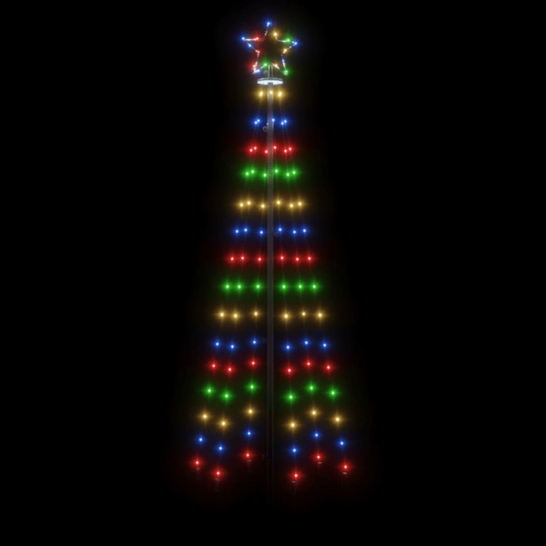 Árbol de Navidad con pincho 108 LED de colores 180 cm M 3