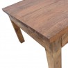 Mesa de centro de madera maciza reciclada 98x73x45 cm 3