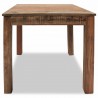 Mesa de comedor de madera maciza reciclada 82x80x76 cm 5