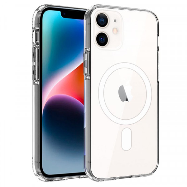 Carcasa COOL para iPhone 14 Plus Magnética Transparente D