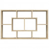 Prateleira parede 85x16x52.5cm madeira Sonoma Oak 5