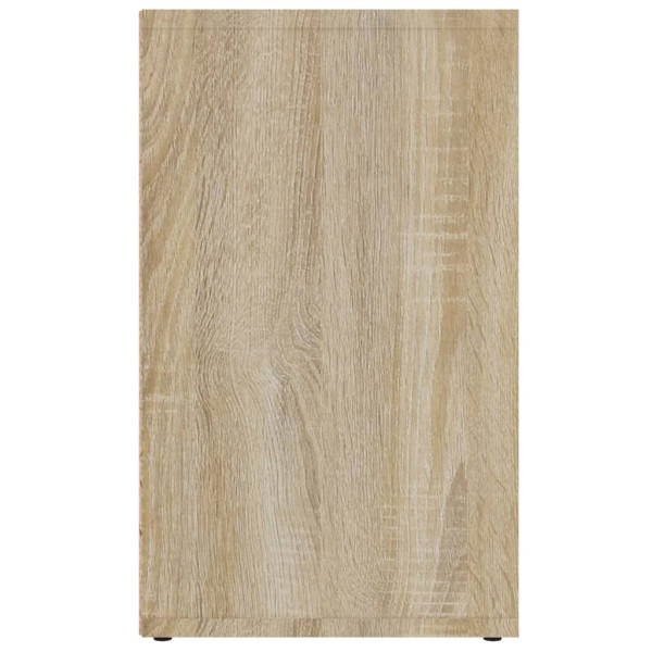 Mueble zapatero color roble Sonoma 52.5x30x50 cm M 5
