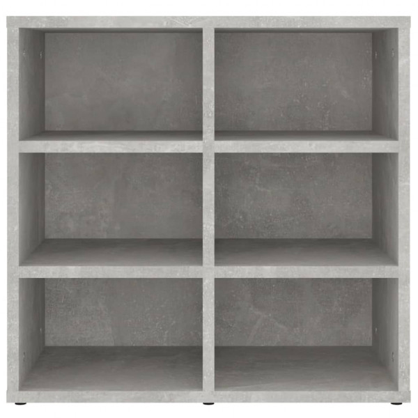 Sapateira 52.5x30x50 cm cor Concreto Cinza M 4