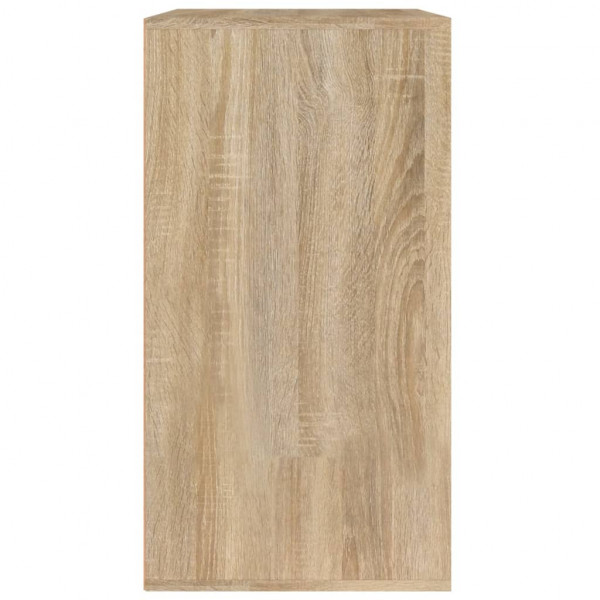 Armario maquillaje madera contrachapada roble Sonoma 80x40x75cm M 6