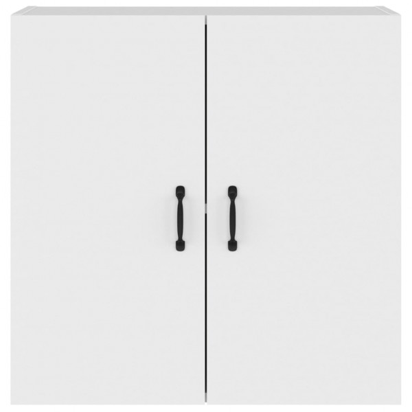 Armario de pared madera contrachapada blanco 60x31x60 cm M 3
