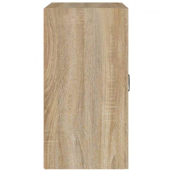 Armario de pared madera contrachapada roble Sonoma 60x31x60 cm M 4