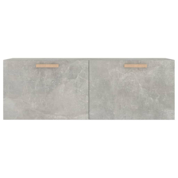Armário parede 100x36.5x35 cm derivados madeira cinza cimento M 5