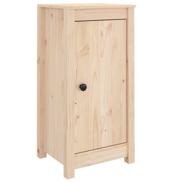 Aparadores 2 uds madera maciza de pino 40x35x80 cm M 2