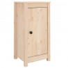 Aparadores 2 uds madera maciza de pino 40x35x80 cm 2