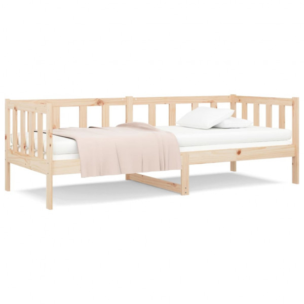 Sofá cama madera maciza de pino 90x190 cm M 2