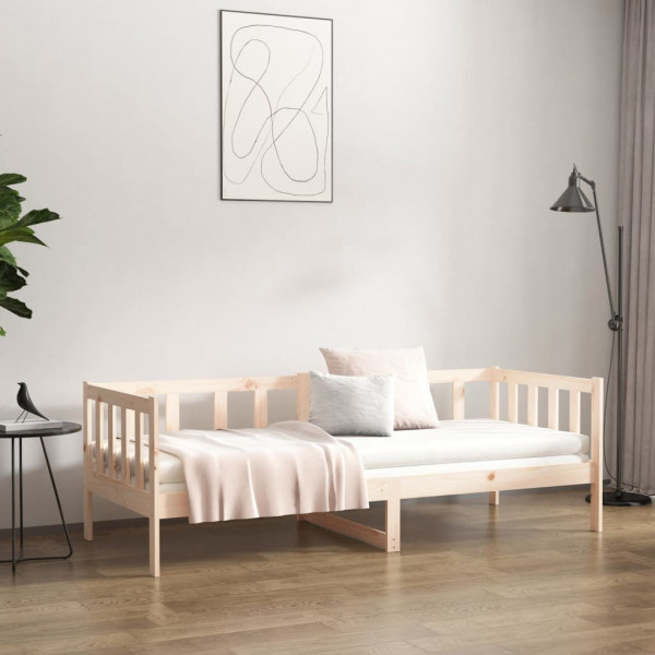 Sofá cama madera maciza de pino 90x190 cm M 4