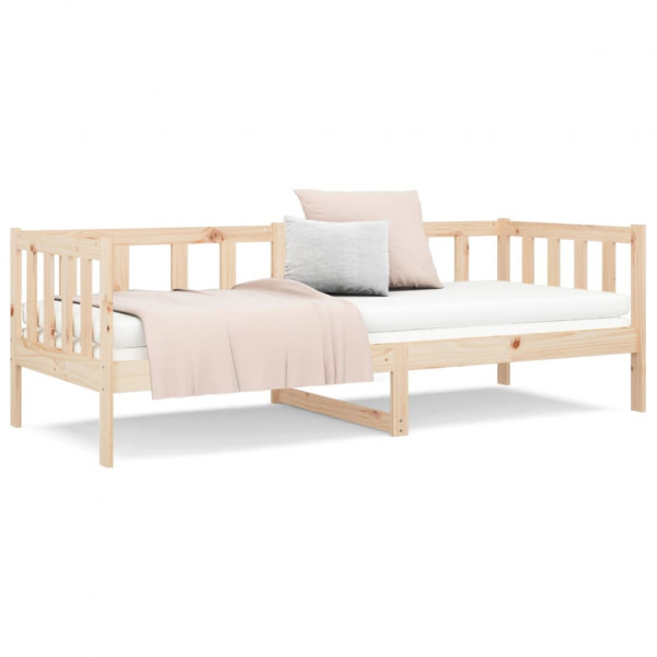 Sofá cama madera maciza de pino 90x190 cm M 5