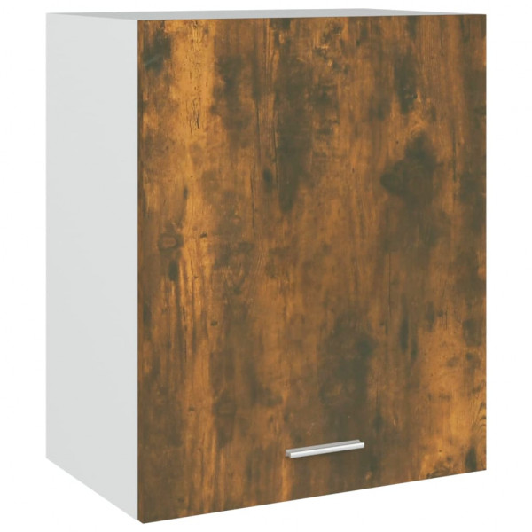 Armario colgante madera contrachapada roble ahumado 50x31x60 cm M 2