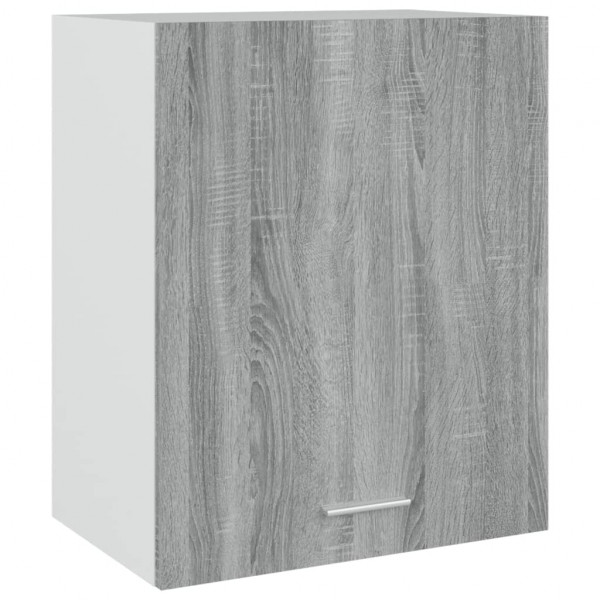 Armario colgante madera contrachapada gris Sonoma 50x31x60 cm M 2