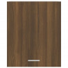 Armario colgante madera contrachapada marrón roble 50x31x60 cm 4