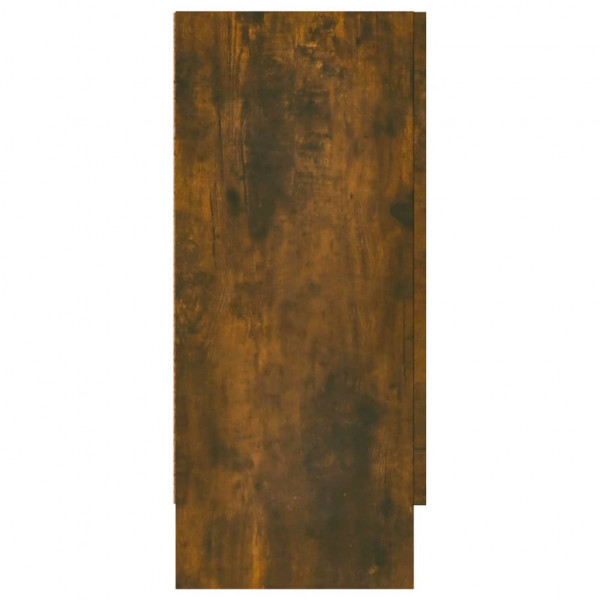 Aparador 120x30.5x70cm derivados de madeira cor carvalho fumado M 4