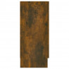 Aparador madera contrachapada color roble ahumado 120x30.5x70cm 4