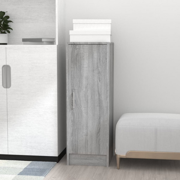 Sapateira 32x35x92 cm derivados de madeira cinzento sonoma M 3