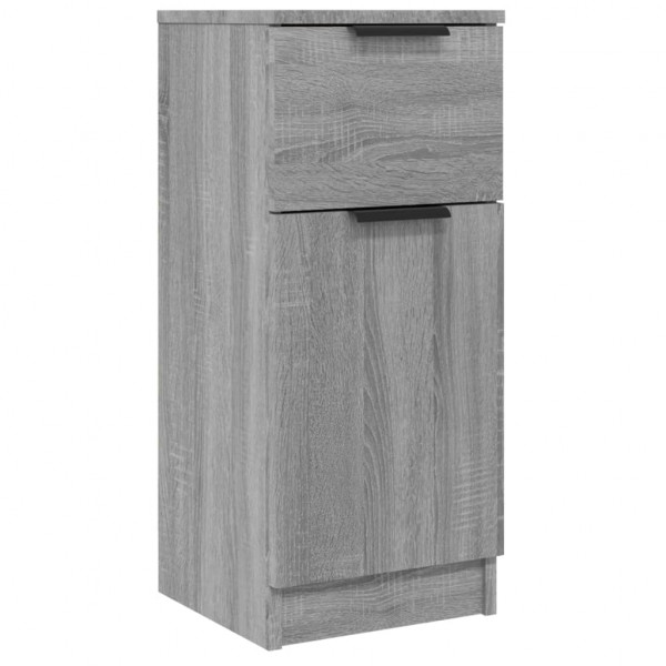 Aparador de madera contrachapada gris Sonoma 30x30x70 cm M 2