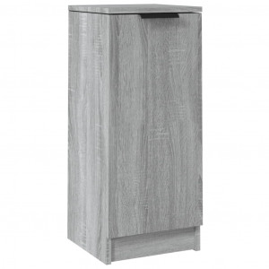 Aparador de madera contrachapada gris Sonoma 30x30x70 cm H