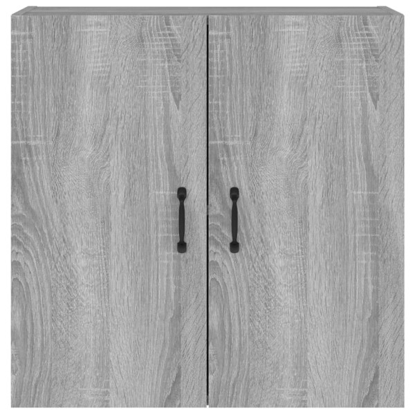 Armario de pared madera contrachapada gris Sonoma 60x31x60 cm M 3