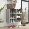 Mueble zapatero color gris Sonoma 52.5x30x50 cm 1