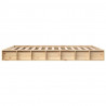 Estructura de cama de madera maciza 120x200 cm 5