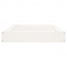 Cama para cães 71.5x54x9 cm madeira de pinho maciça branco 4