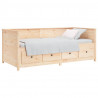 Sofá cama madera maciza de pino 90x190 cm 3