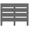 Cabeceira de cama 100x3x80 cm pinho maciço cinza 3