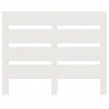 Cabeceira de cama 75x3x80 cm pinho maciço branco 3