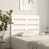 Cabeceira de cama 75x3x80 cm pinho maciço branco 4