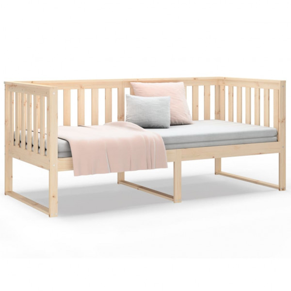 Sofá cama de madera maciza de pino 100x200 cm M 5