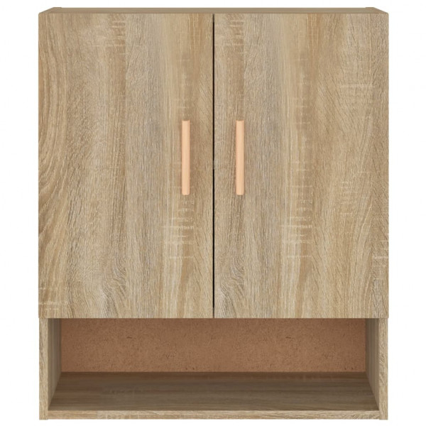 Armario de pared madera contrachapada roble sonoma 60x31x70 cm M 5
