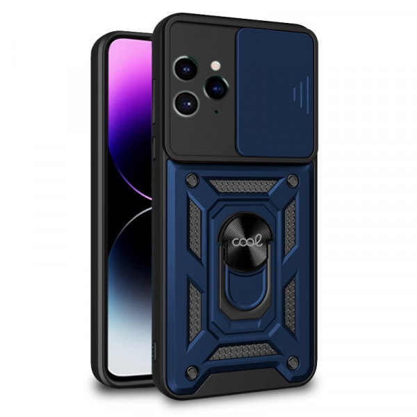 Carcasa COOL para iPhone 14 Pro Max Hard Ring Marino D