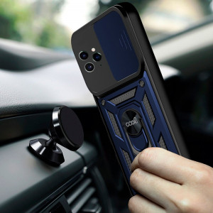 Carcasa COOL para iPhone 14 Pro Max Hard Ring Marino H