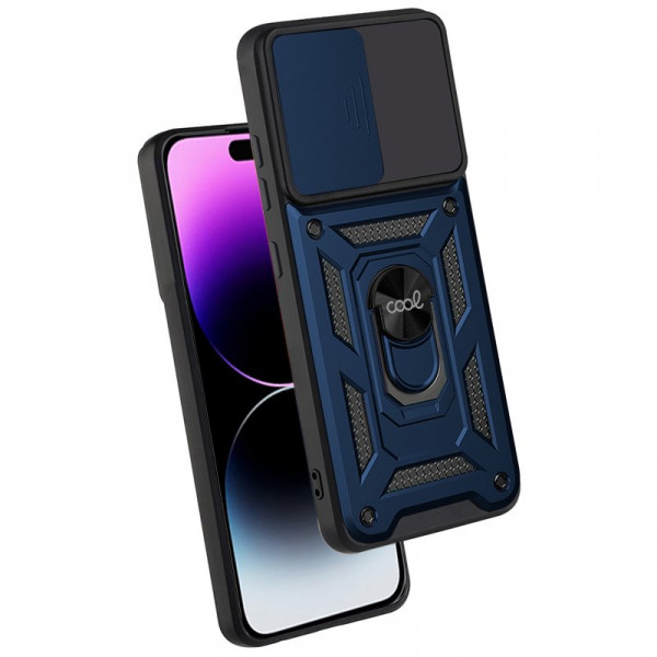 Carcasa COOL para iPhone 14 Pro Max Hard Ring Marino M 3