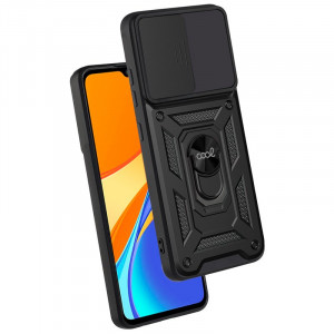 Carcasa COOL para Xiaomi Redmi 9C / 10A Hard Ring Negro H