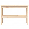 Mesa consola 110x40x75 cm madeira de pinho maciça 3
