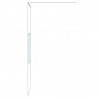 Divisória de chuveiro vidro transparente ESG 80x195 cm branco 4