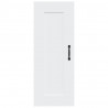 Armario colgante de madera contrachapada blanco 35x34x90 cm 5