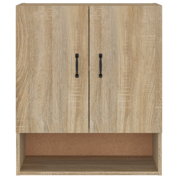 Armario de pared madera contrachapada roble sonoma 60x31x70 cm M 5