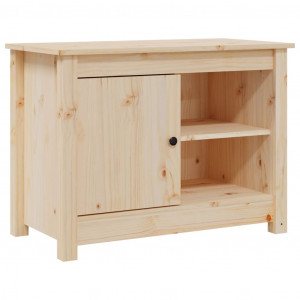 Mueble de TV de madera maciza de pino 70x36.5x52 cm H