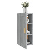 Armario de pared madera contrachapada gris Sonoma 35x34x90 cm 4